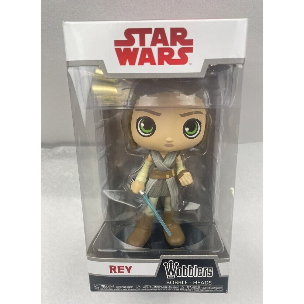 FUNKO~Star Wars ~The Last Jedi Wobblers Heads ~Rey Figure